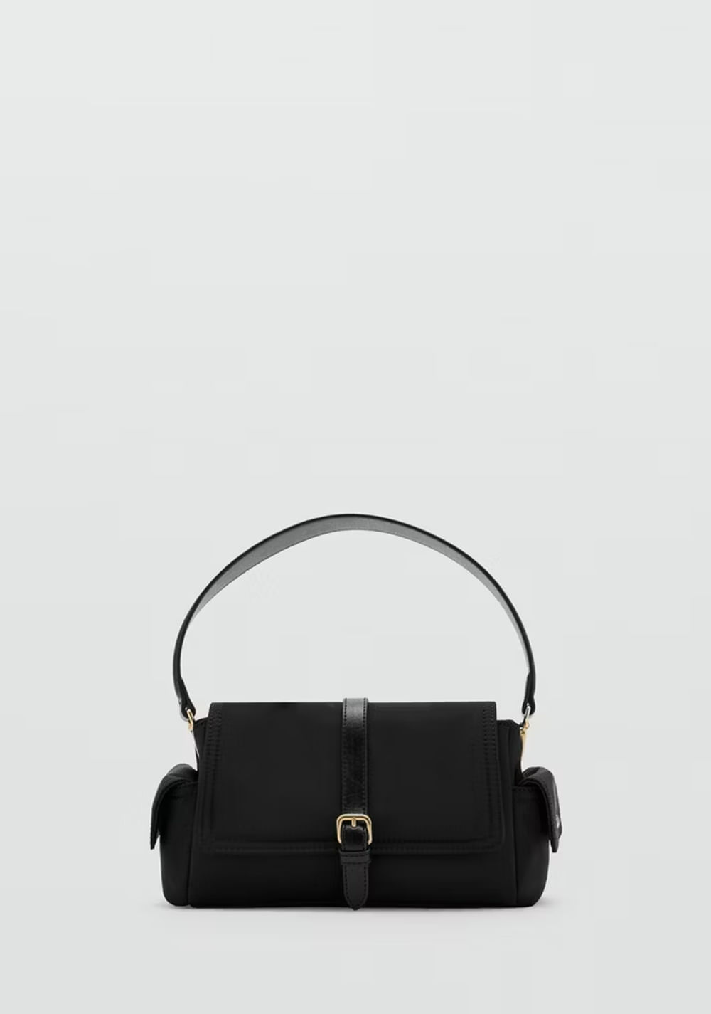 Cartera de Hombro Bolsillos Hebilla Mango