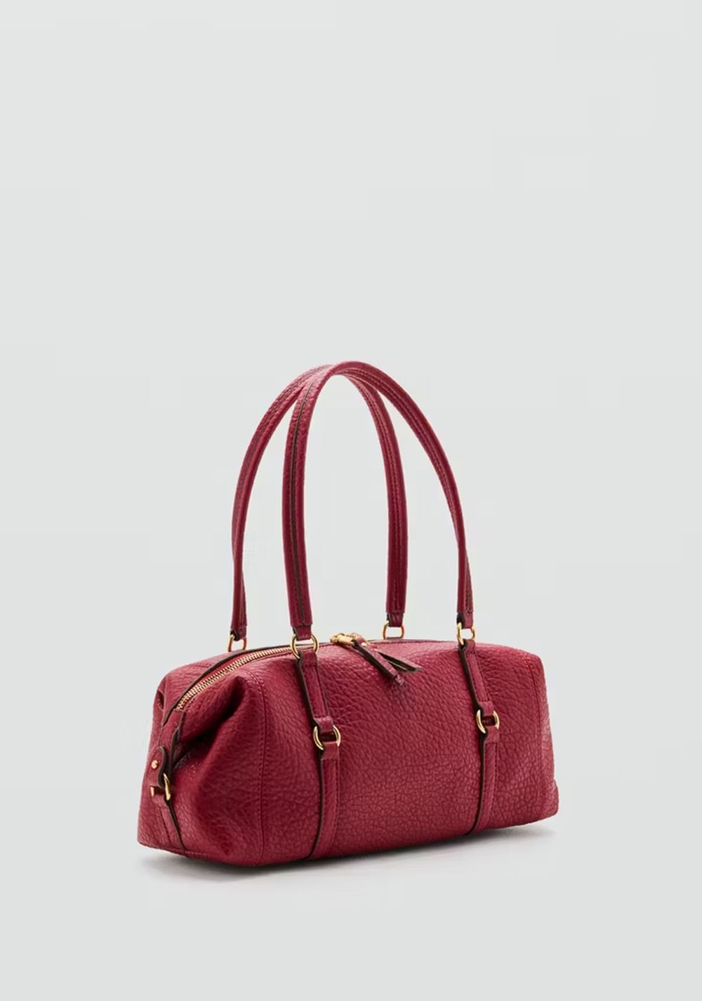 Cartera de Hombro Efecto Piel Mango 3