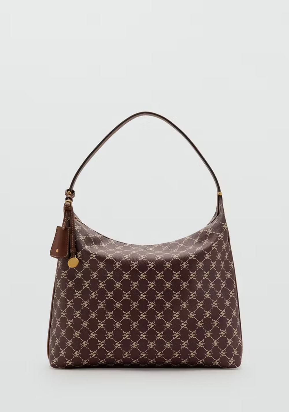 Cartera de Hombro Mediano Logo Mango