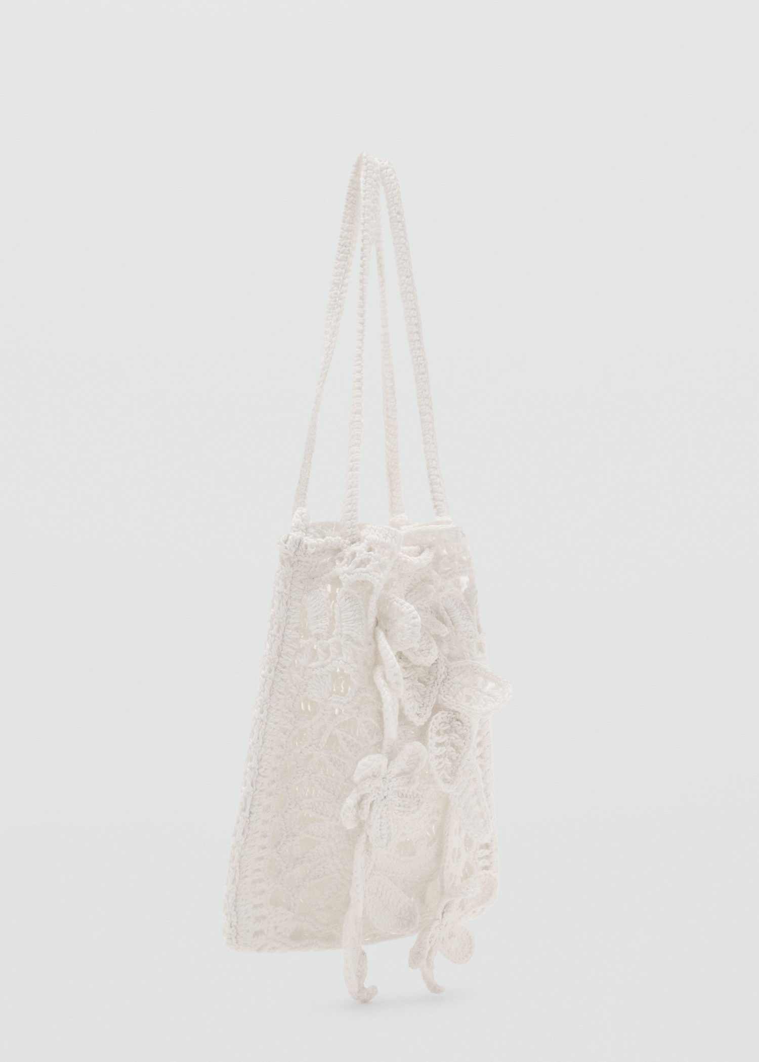 Cartera Mano Crochet Mango 2