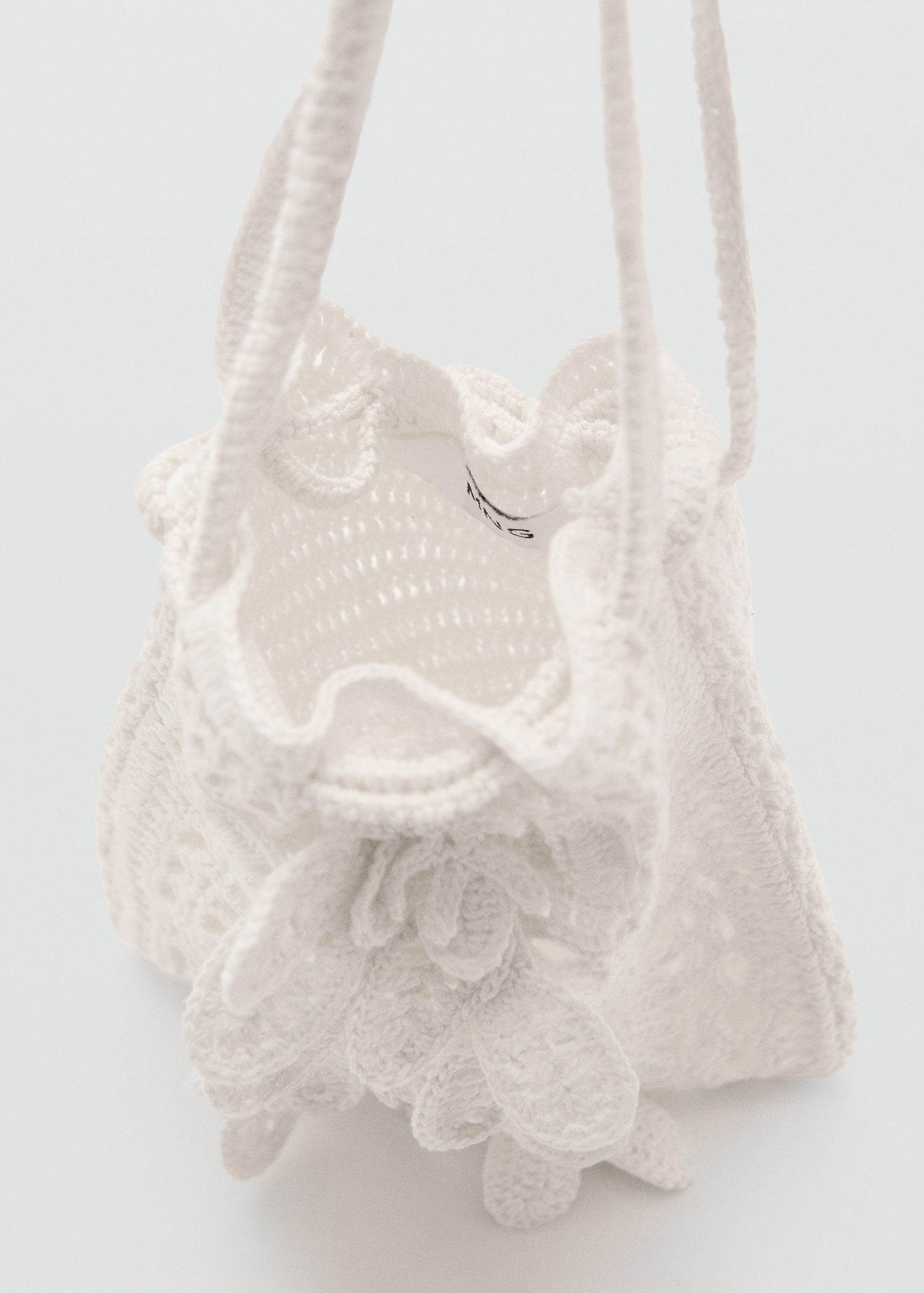 Cartera Mano Crochet Mango 4