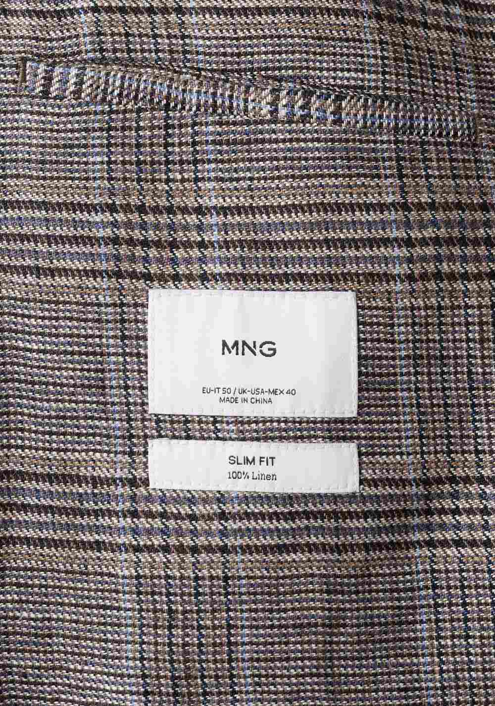 Chaquera de Cuadros Príncipe de Gales Mango 4