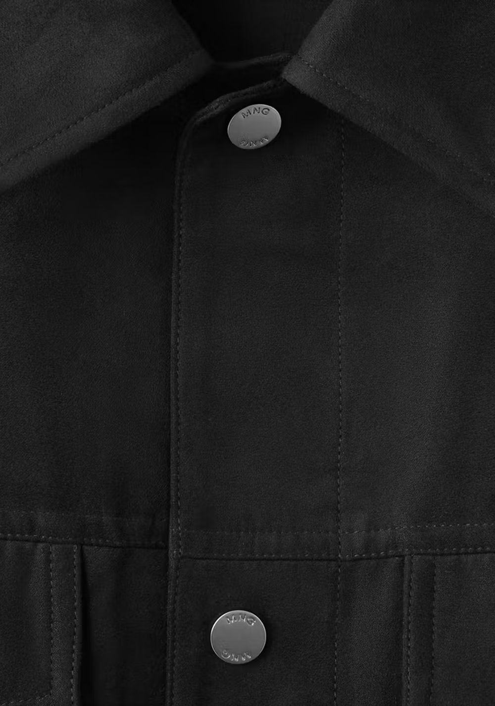 Chaqueta de Jeans Cuello Camisero Mango 6