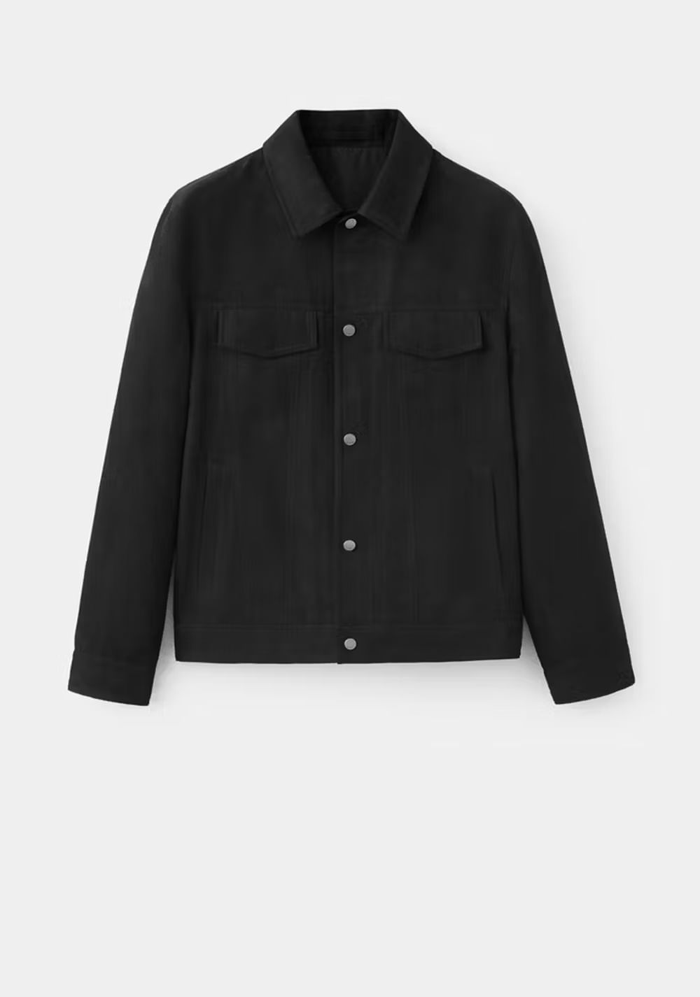 Chaqueta de Jeans Cuello Camisero Mango 8