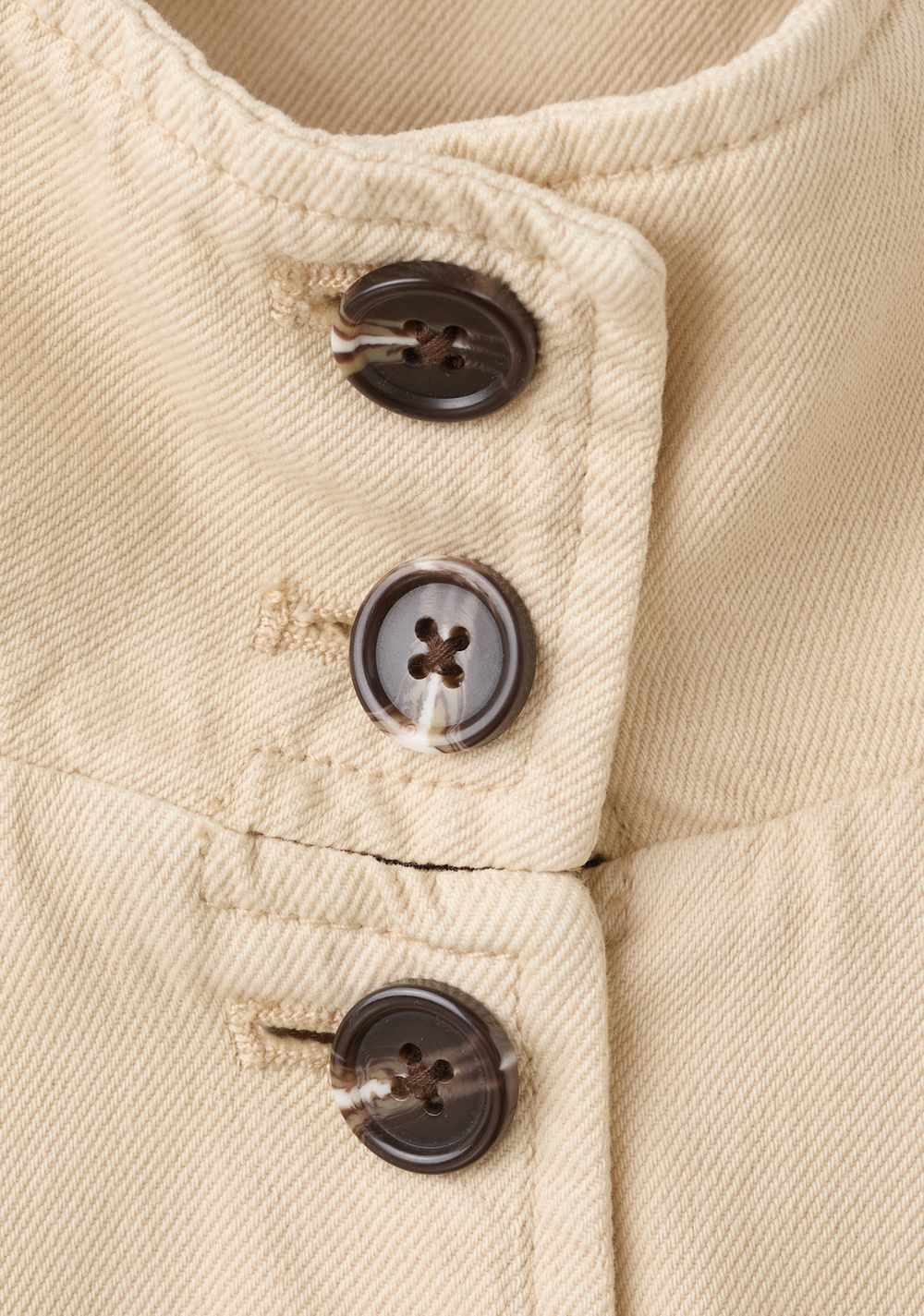 Chaqueta de Jeans Cuello Subido Mango 8