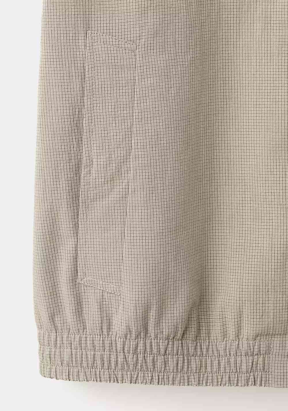 Chaqueta Micro Cuadros 100% Algodón Mango 7