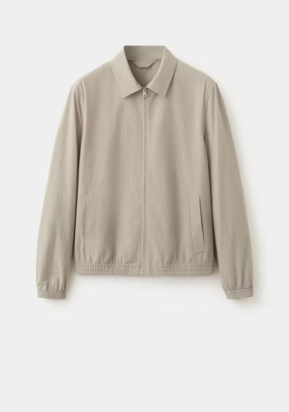 Chaqueta Micro Cuadros 100% Algodón Mango 8