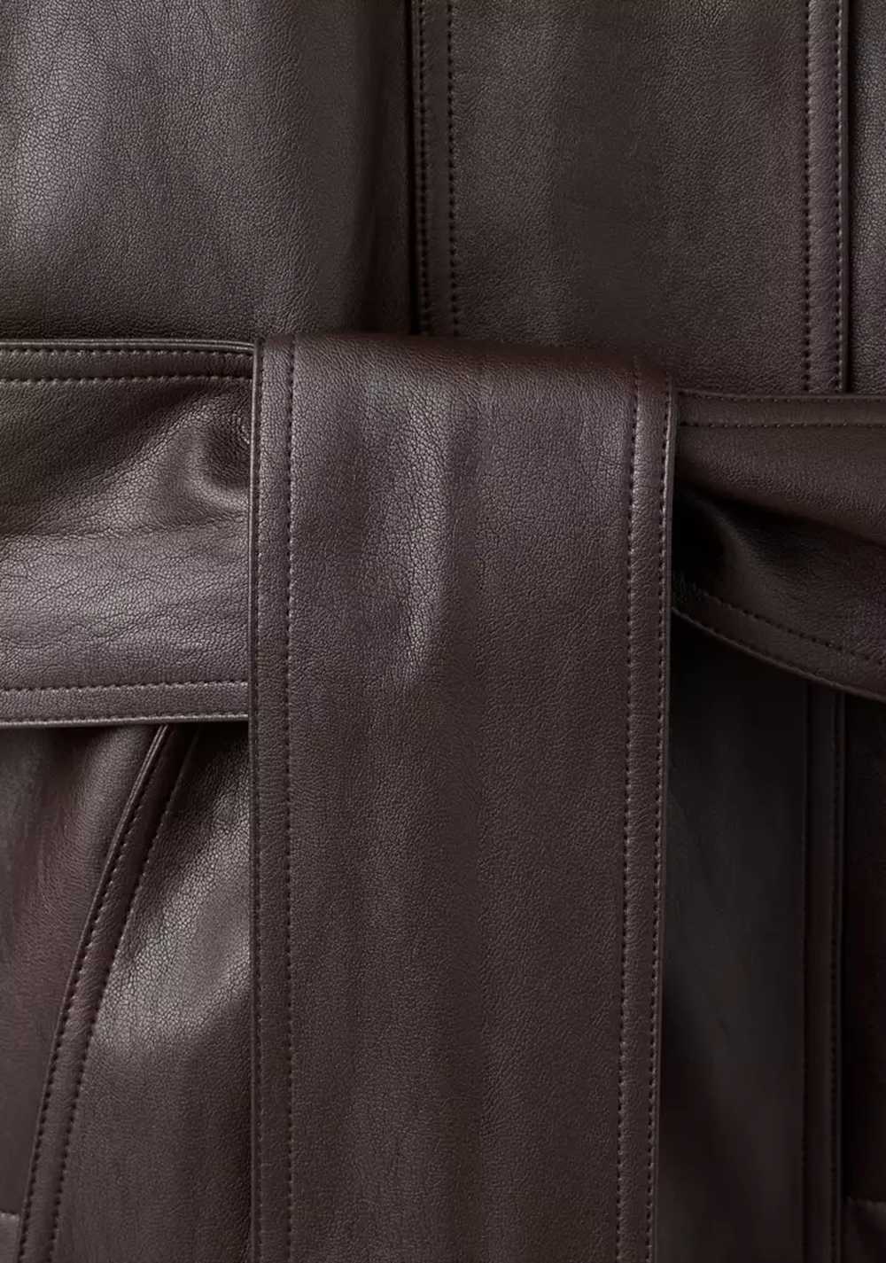 Chaqueta Oversize Cinturón Mango 6