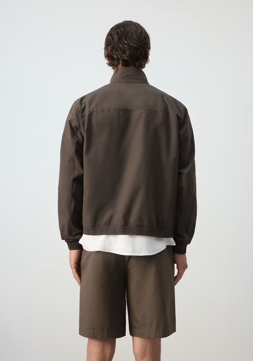 Chaqueta Recta Algodón Lyocell Mango 3