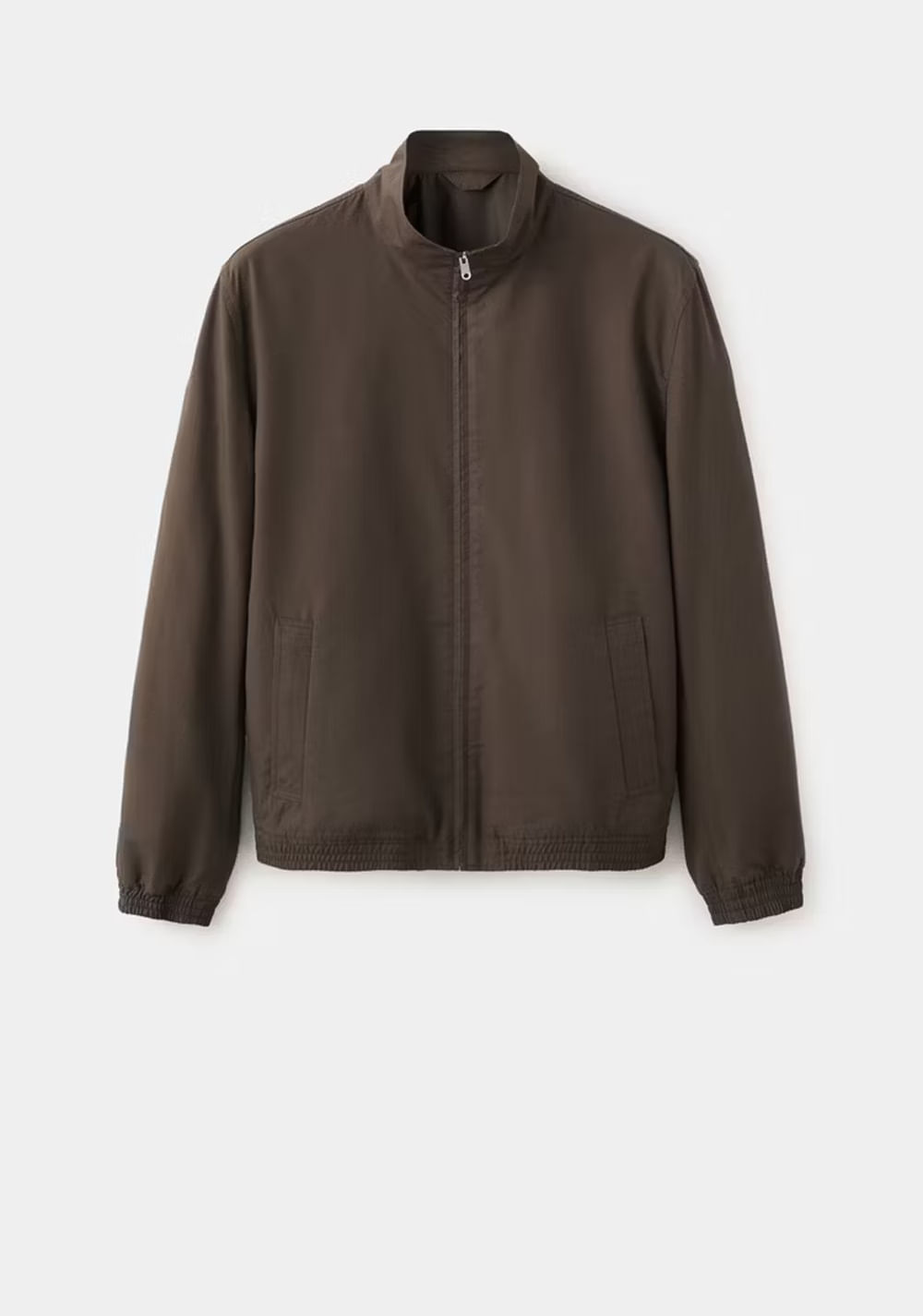 Chaqueta Recta Algodón Lyocell Mango 7