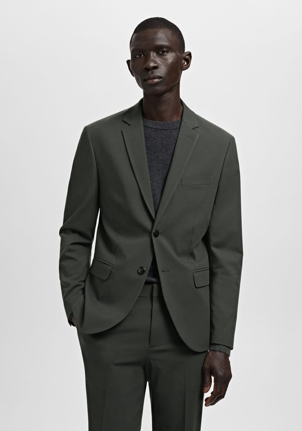 Chaqueta Traje París Super Slim Fit Mango Imagen Principal