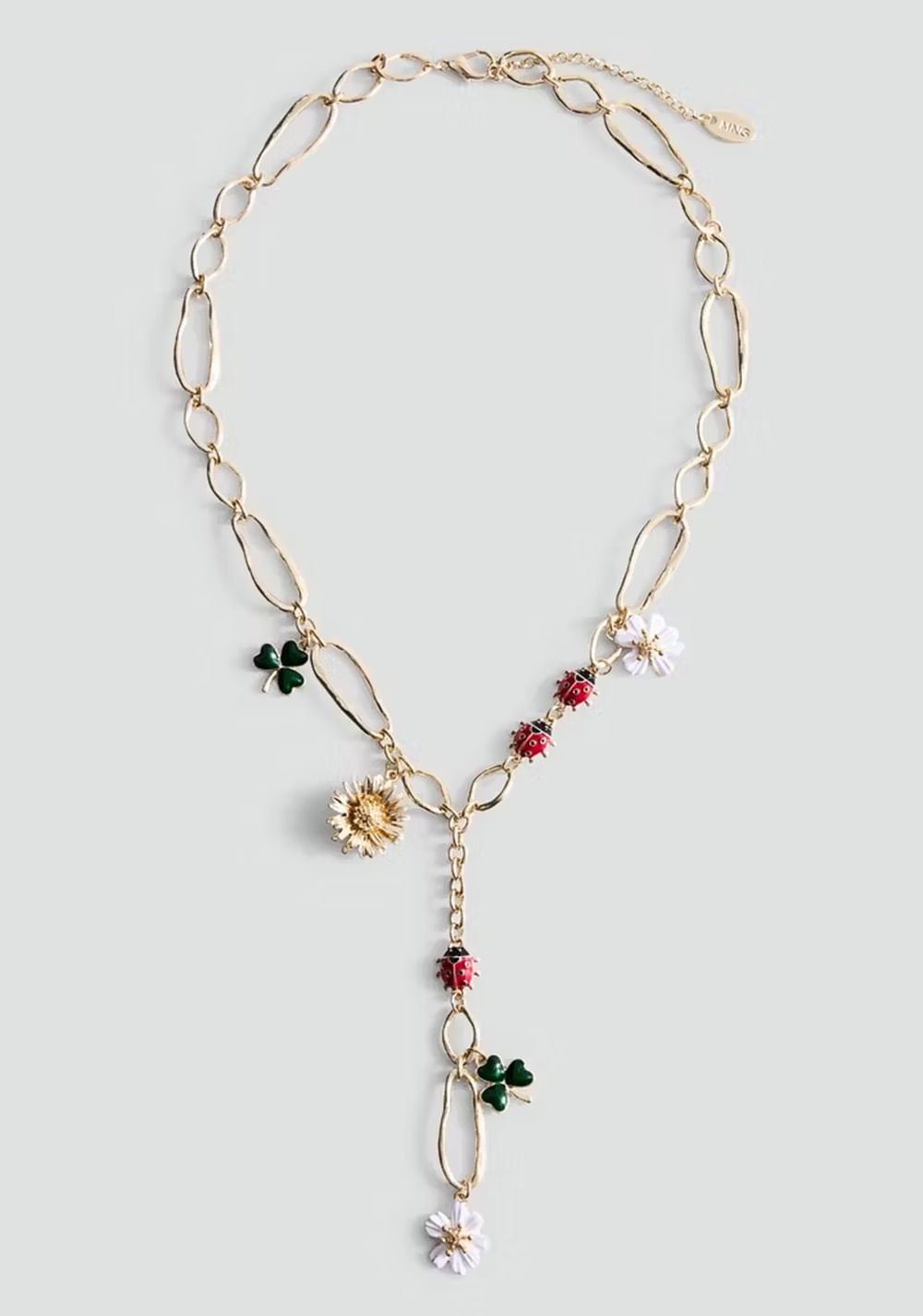 Collar Abalorios Flores Mango
