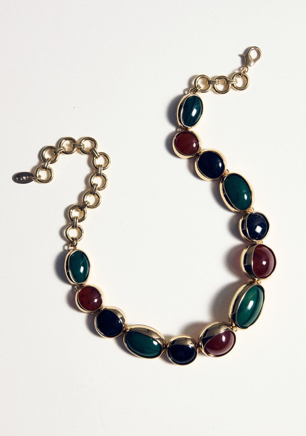 Collar Abalorios Resina Combinados Mango 4