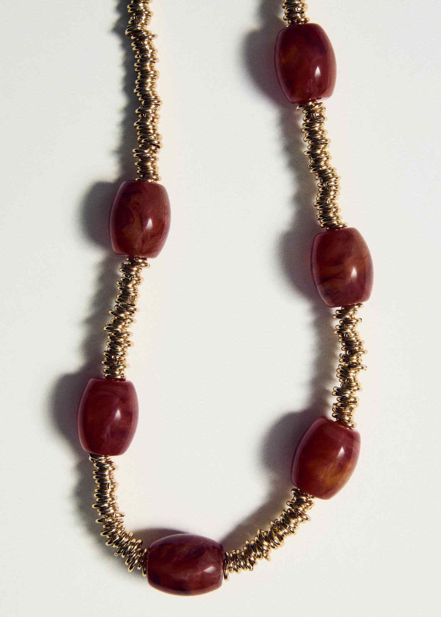Collar Cadena Abalorios Mango 3