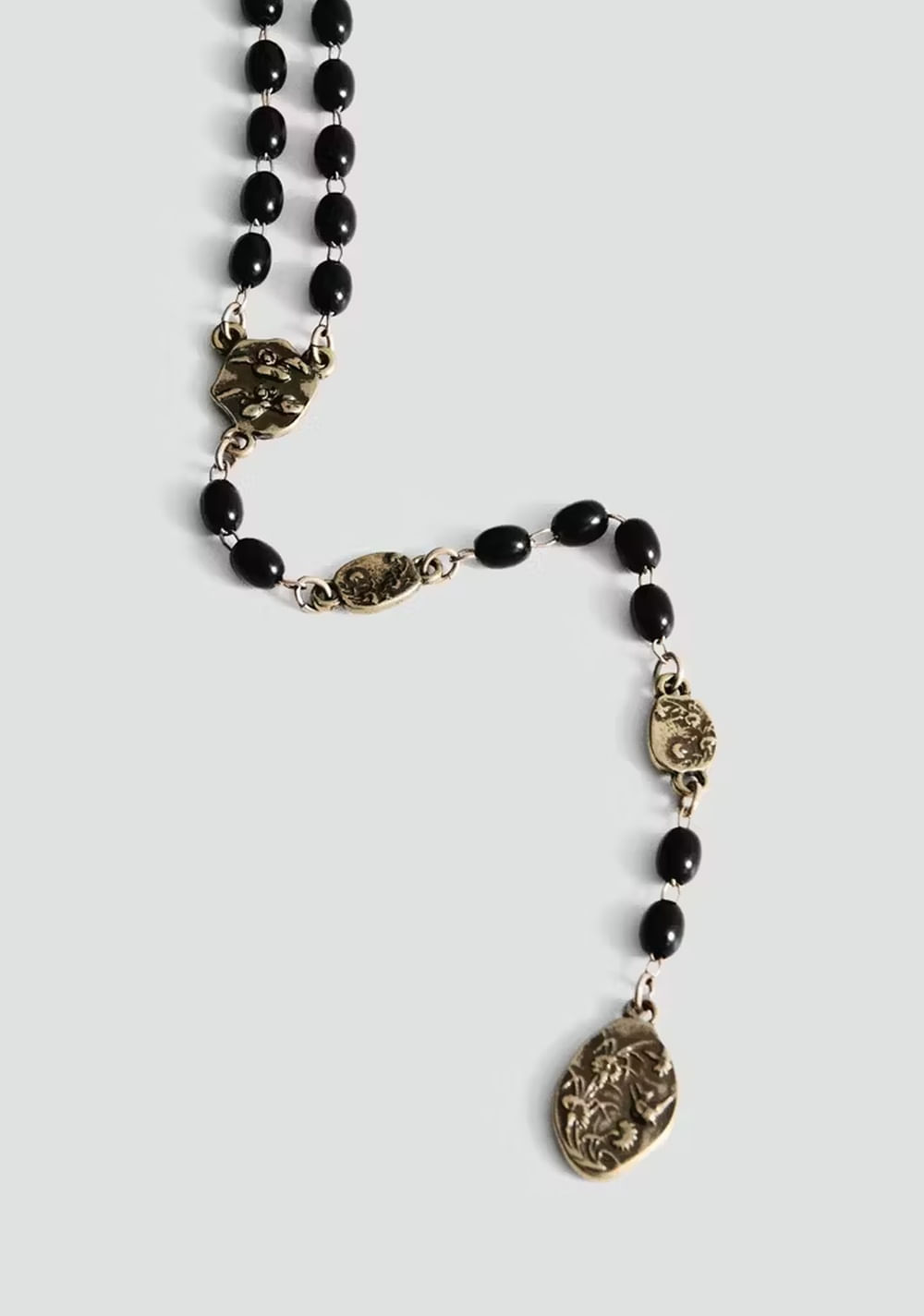 Collar Colgante Abalorios Mango 3