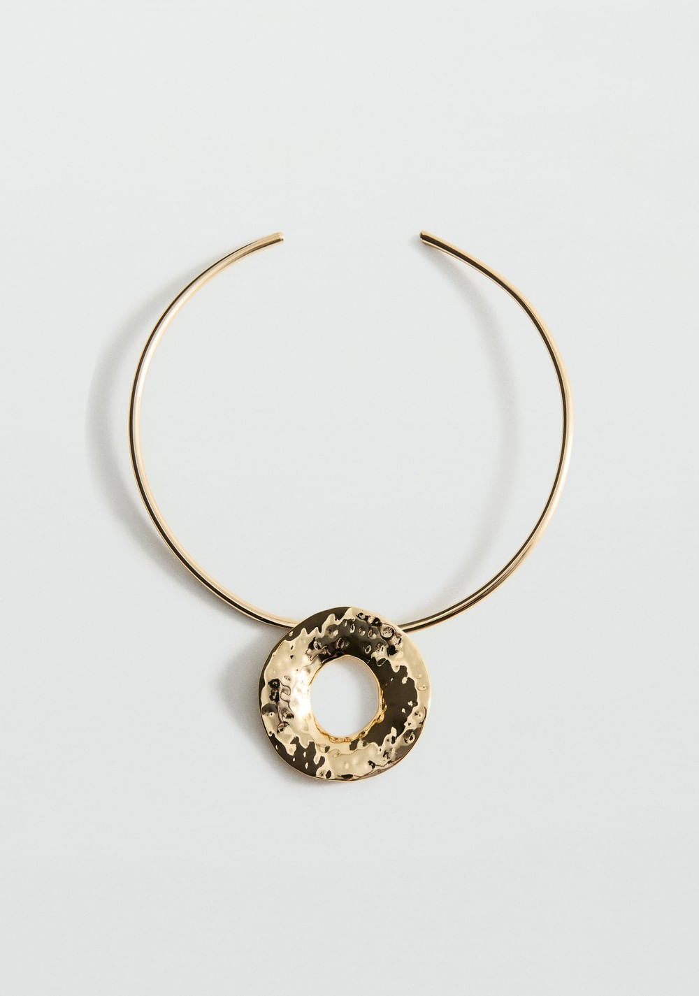 Collar Rígido Diseño Circular Mango Imagen Principal