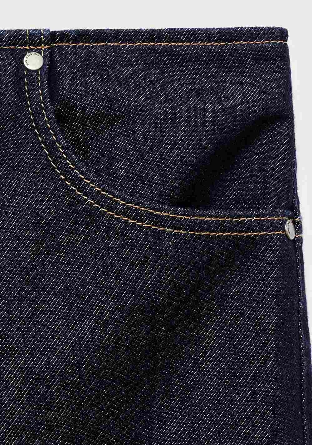 Falda Midi Denim Mango 6