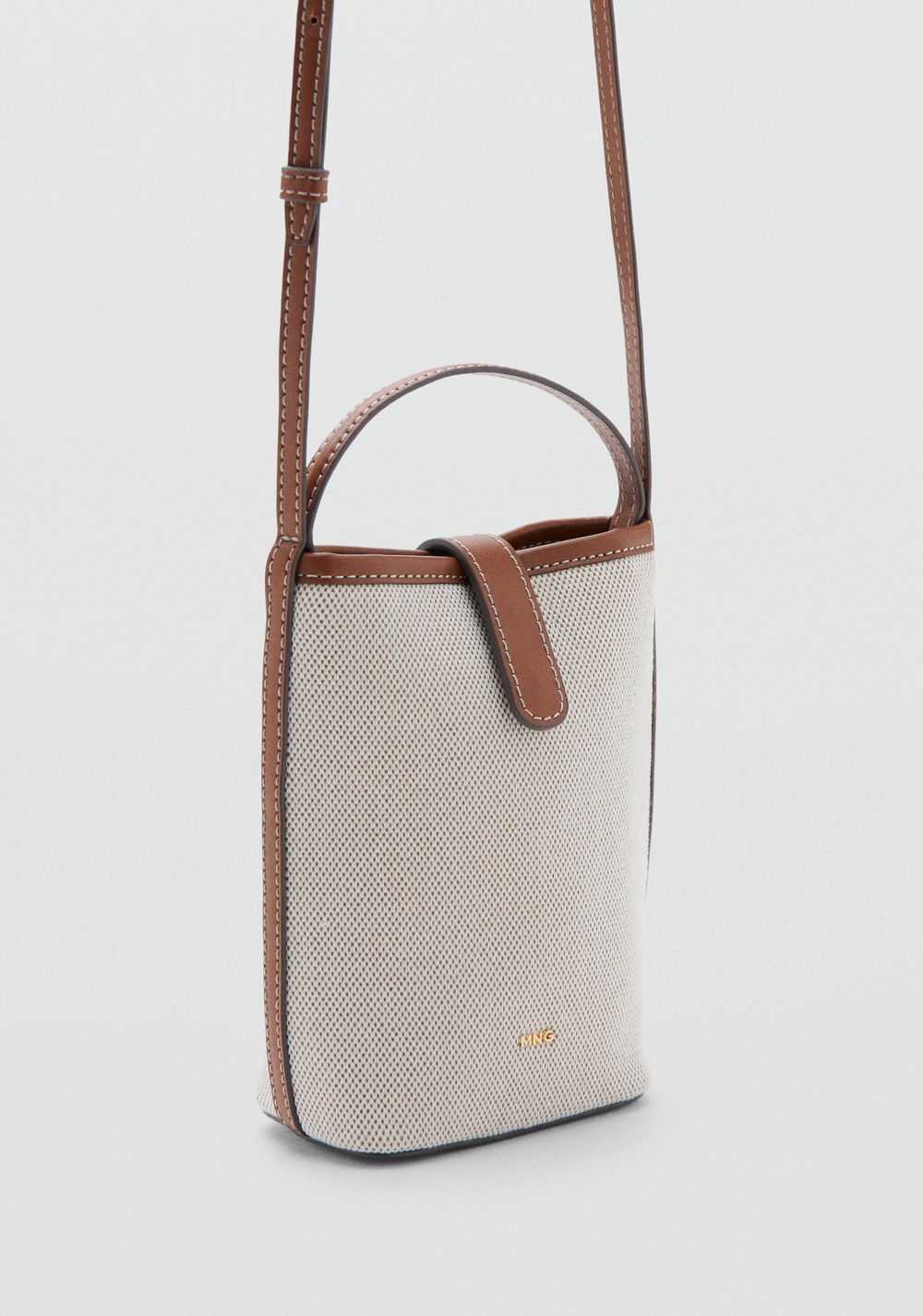 Funda Móvil Bandolera Canvas Mango 2