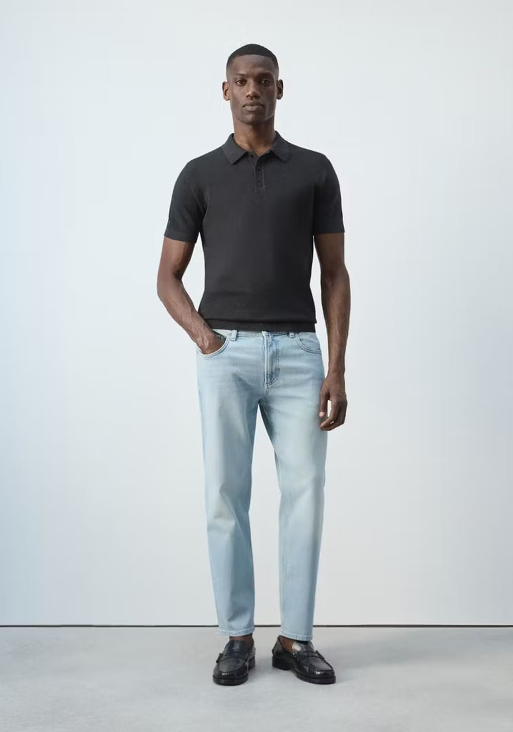 Jeans Ben Cropped Tapered Fit Mango 2