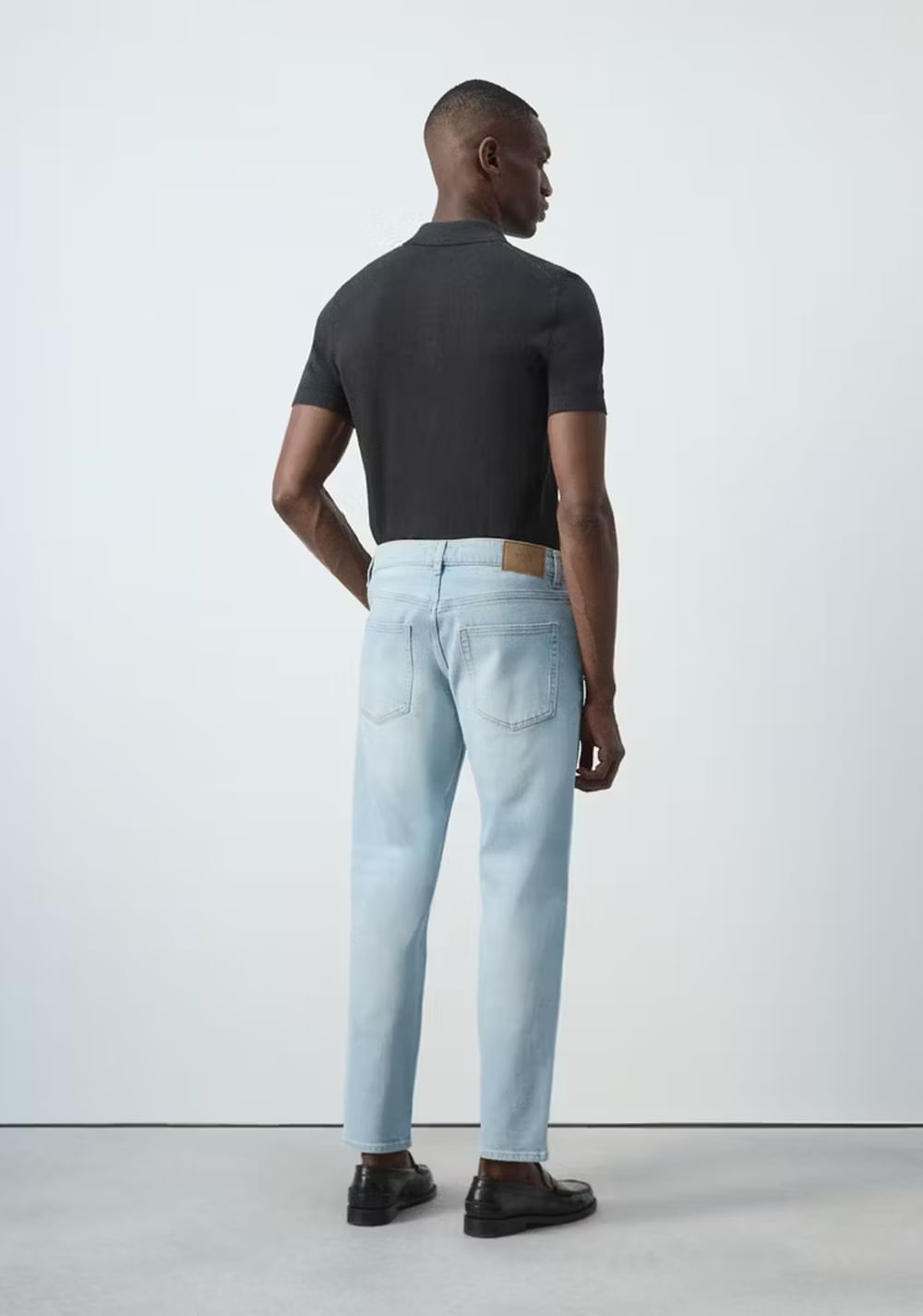 Jeans Ben Cropped Tapered Fit Mango 3