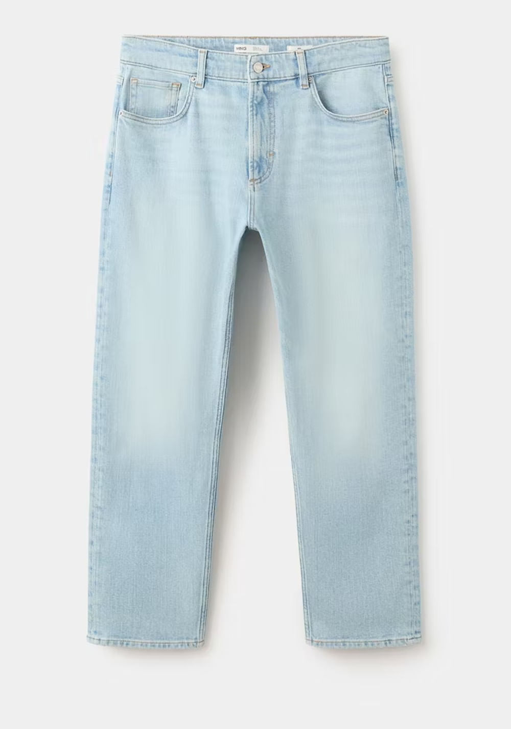 Jeans Ben Cropped Tapered Fit Mango 9