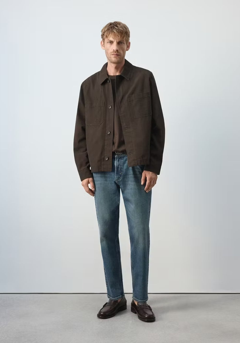 Jeans Ben Cropped Tapered Fit Mango 2