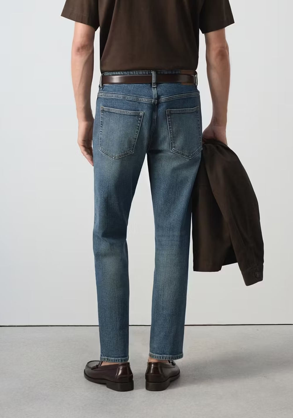 Jeans Ben Cropped Tapered Fit Mango 3