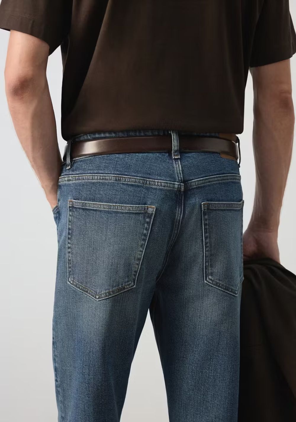 Jeans Ben Cropped Tapered Fit Mango 5