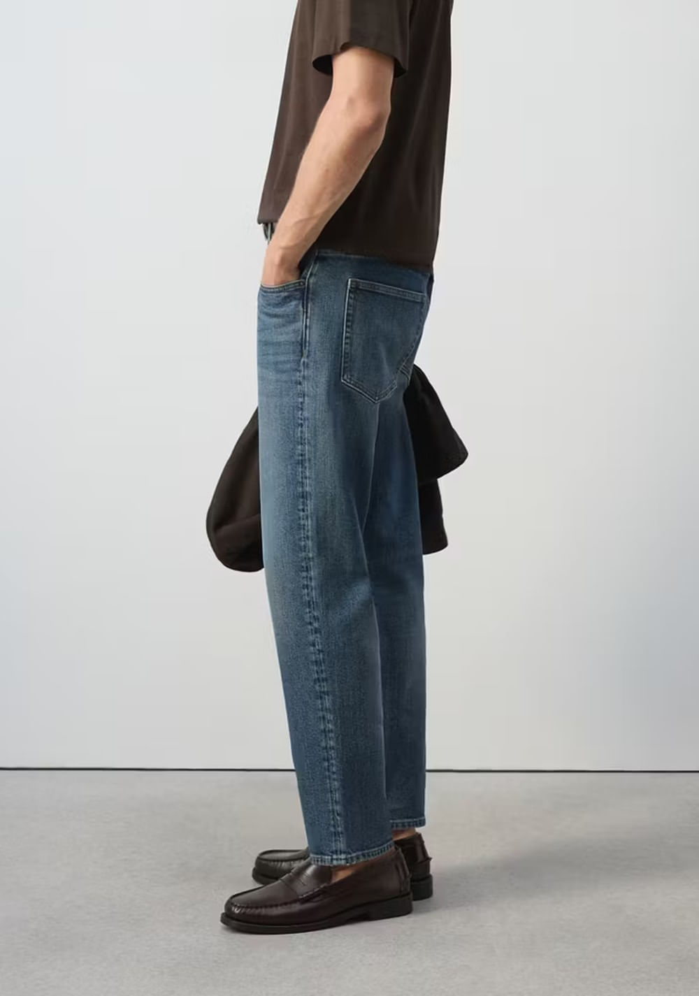 Jeans Ben Cropped Tapered Fit Mango 6