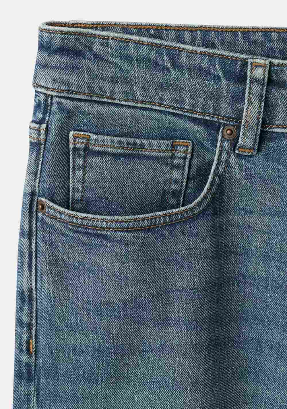 Jeans Ben Cropped Tapered Fit Mango 8