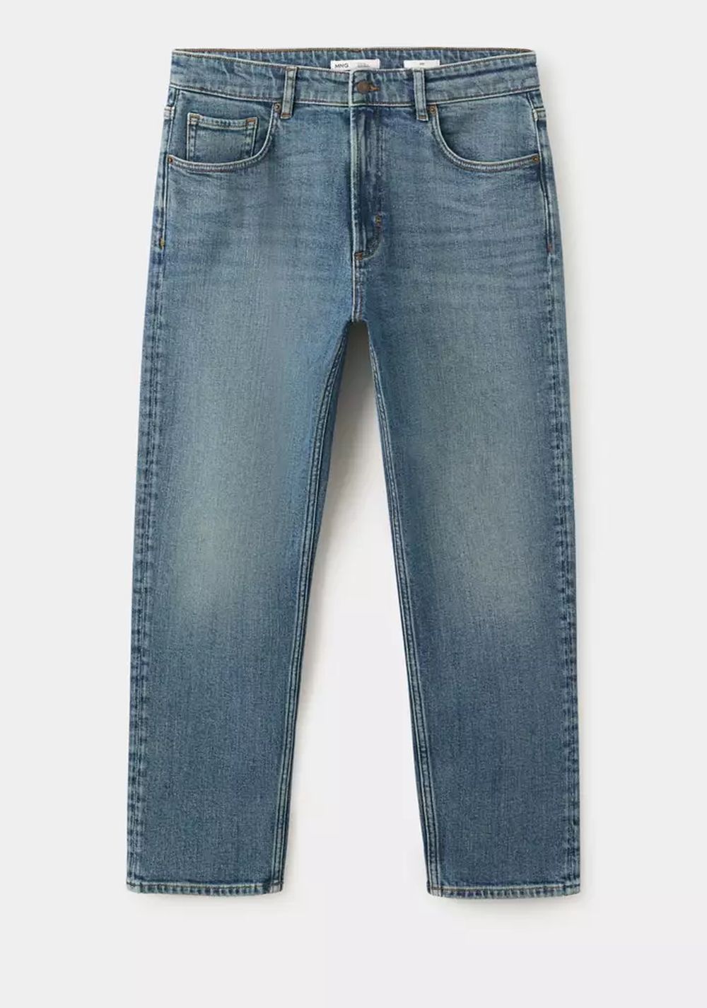 Jeans Ben Cropped Tapered Fit Mango 9