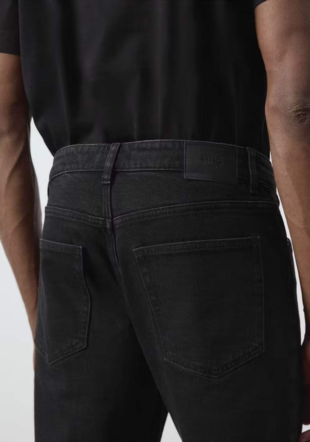 Jeans Ben Cropped Tapered Fit Mango 4