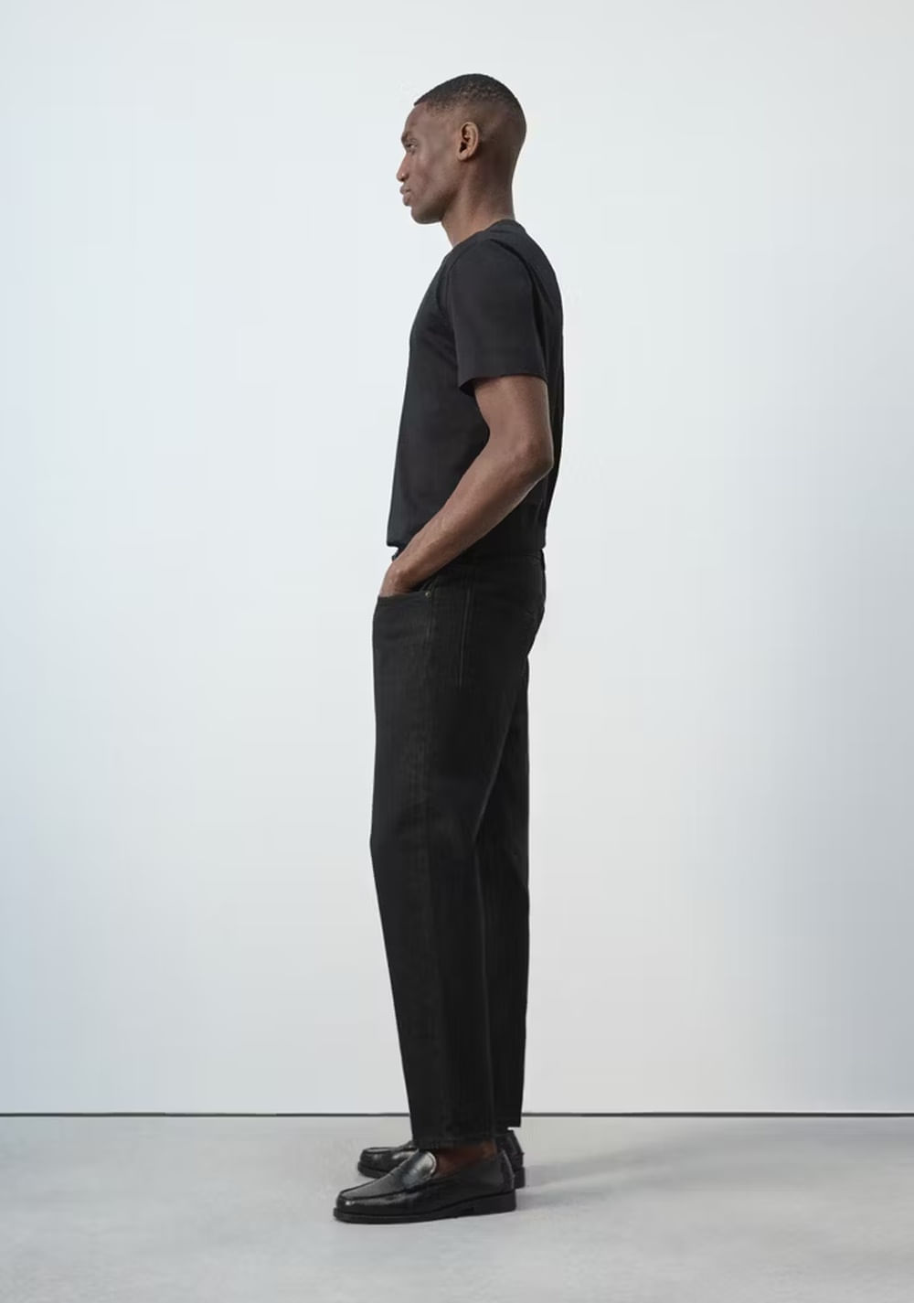 Jeans Ben Cropped Tapered Fit Mango 6