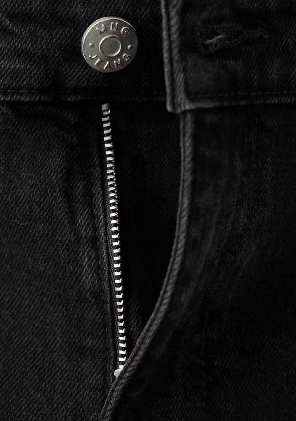 Jeans Catherin Culotte Tiro Alto Mango 6