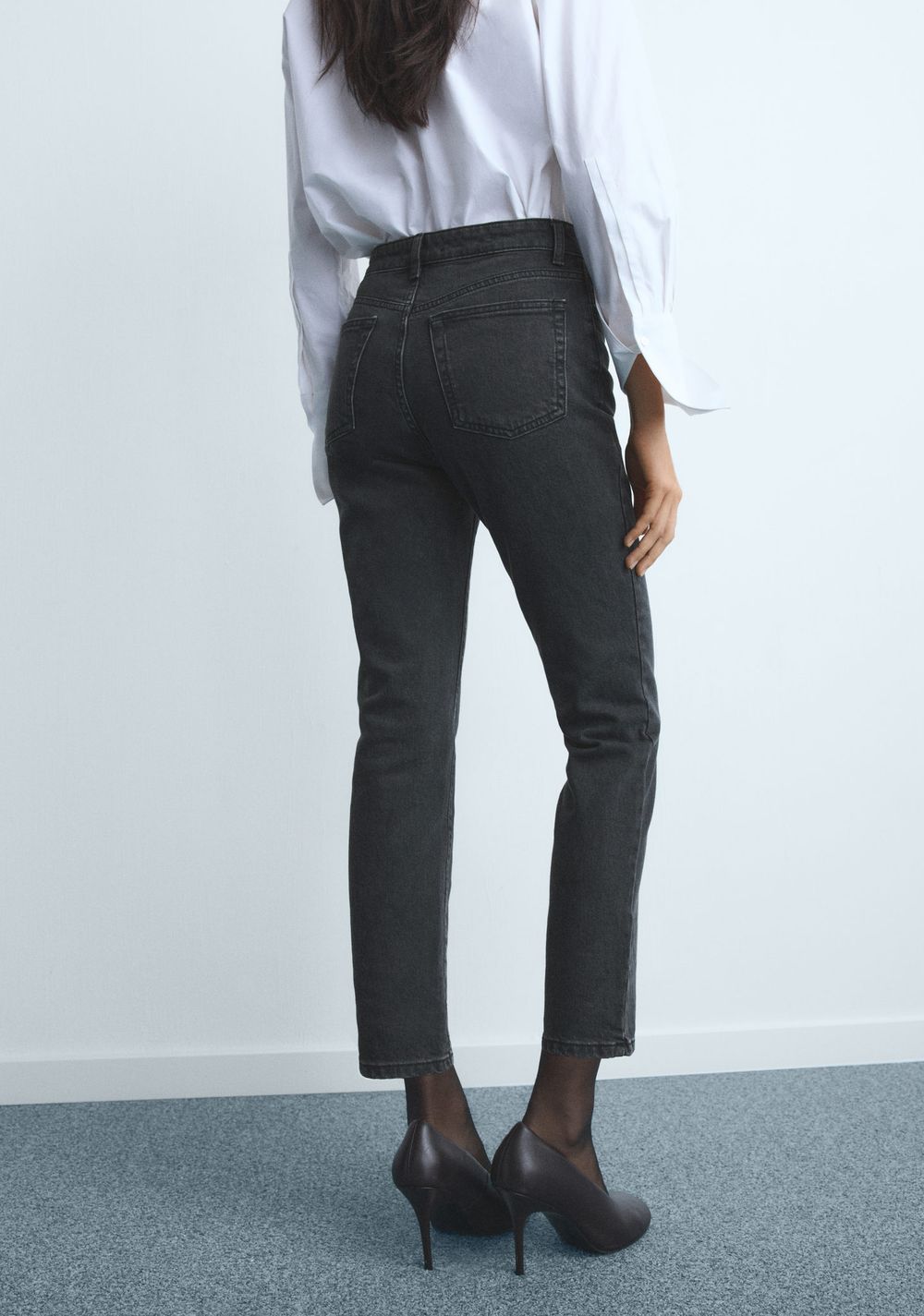 Jeans Claudia Slim Crop Mango 3