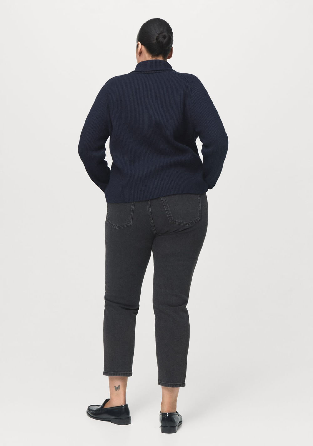 Jeans Claudia Slim Crop Mango 8