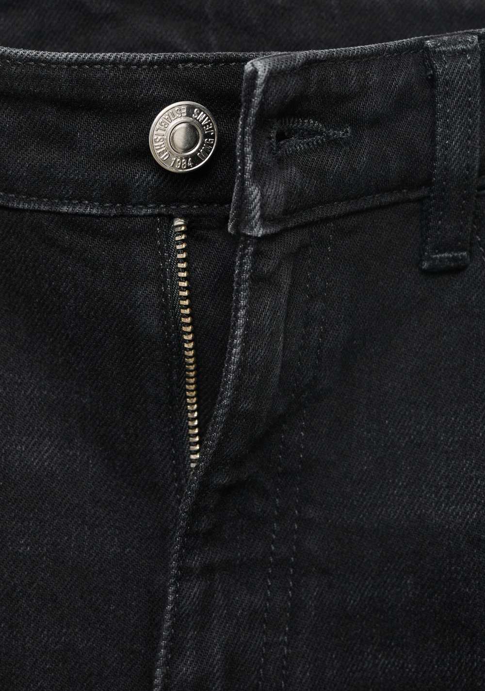 Jeans Newmom Confort Tiro Alto Mango 11