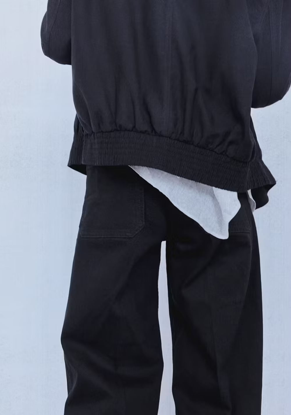 Jeans Wide Leg Bolsillos Parche Mango 4
