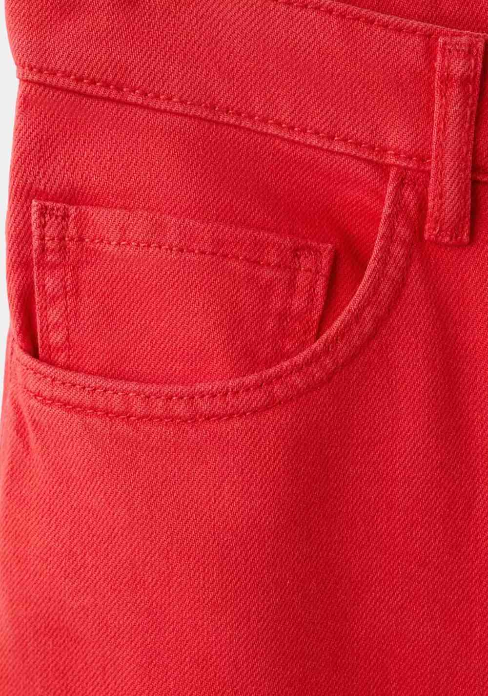 Jeans Wide Leg Tiro Bajo Mango 6