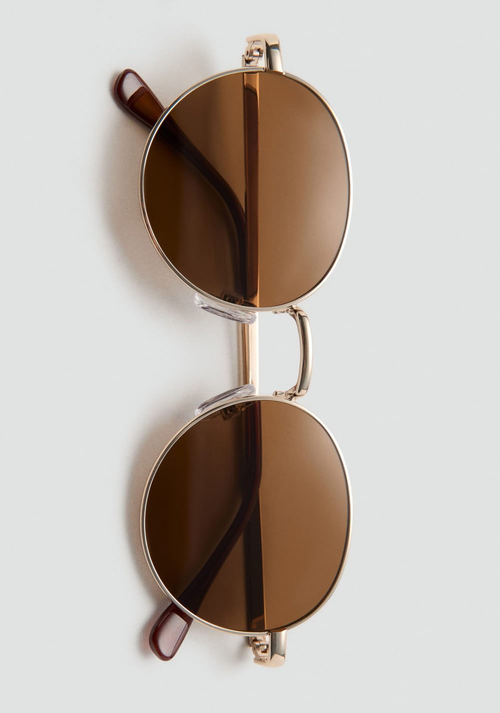 Lentes de Sol Montura Metálica Redonda Mango 4