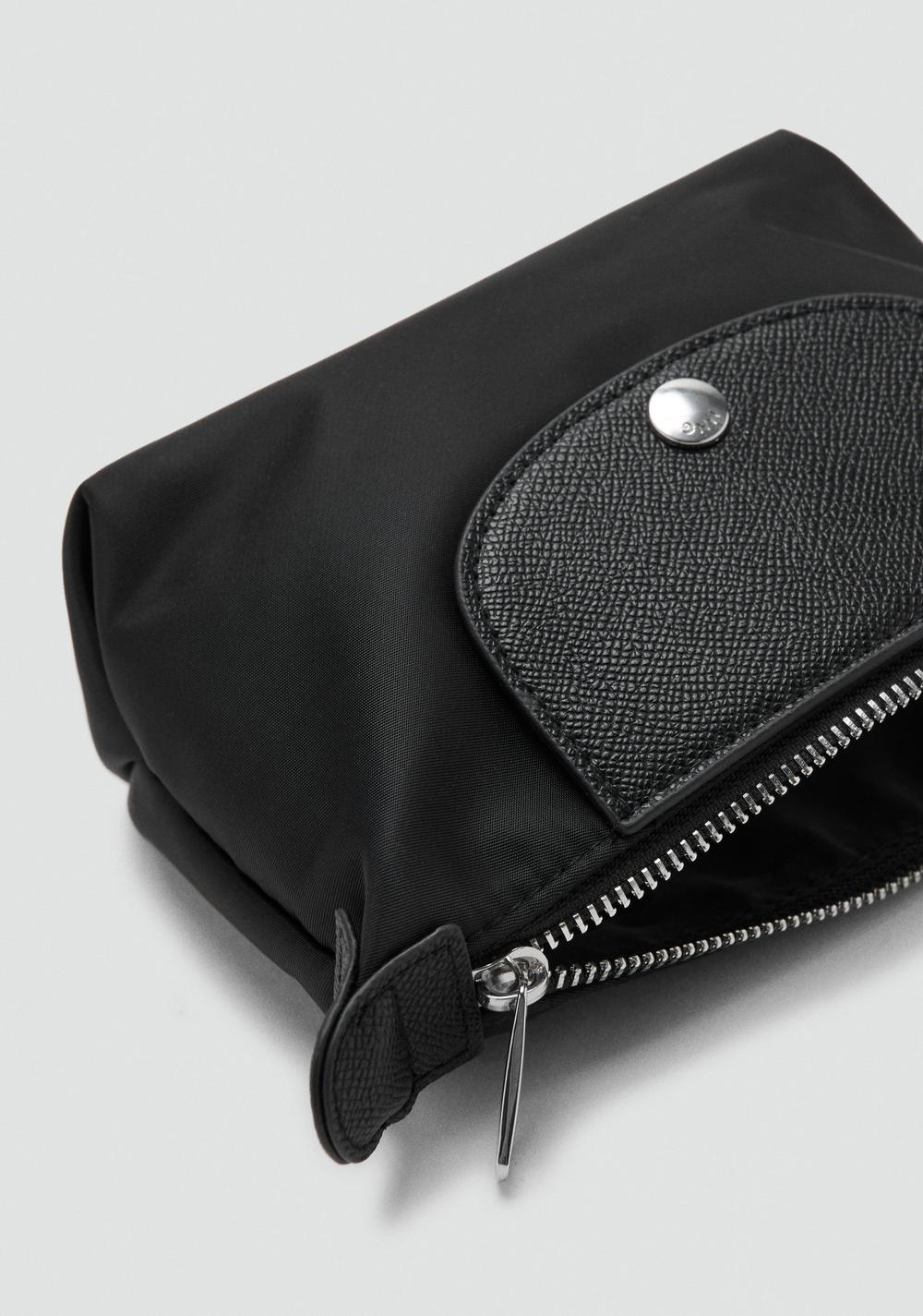 Neceser Mediano Nylon Combinado Mango 3