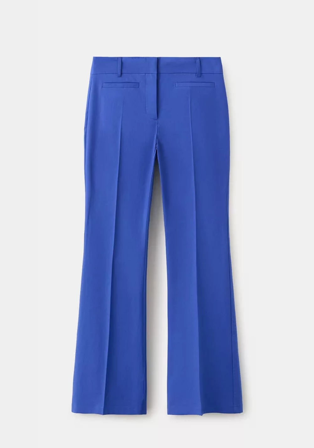 Pantalón Acampanado Bolsillos Ribete Mango 7