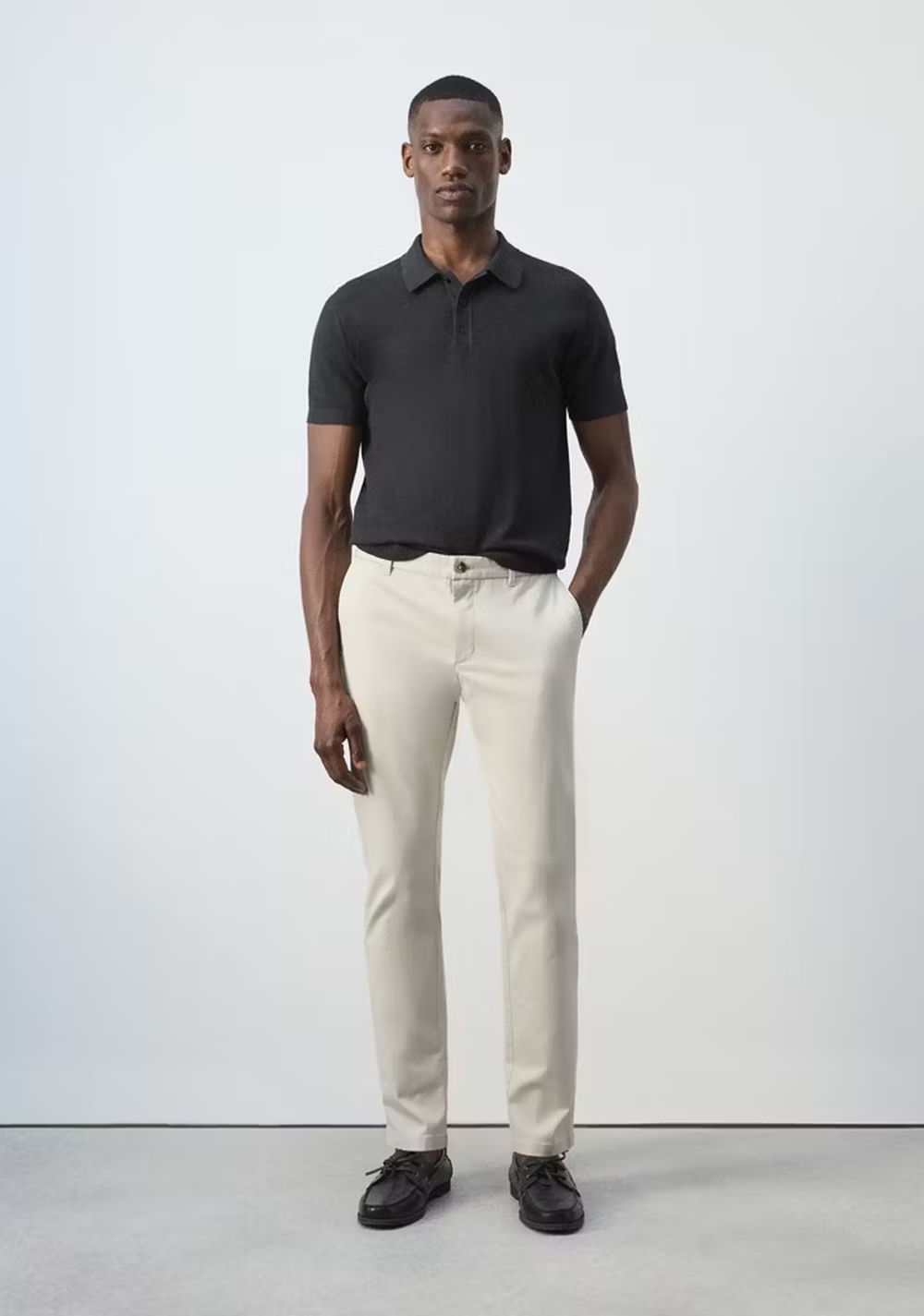 Pantalón Barna Slim Fit Chino Sarga Mango 2