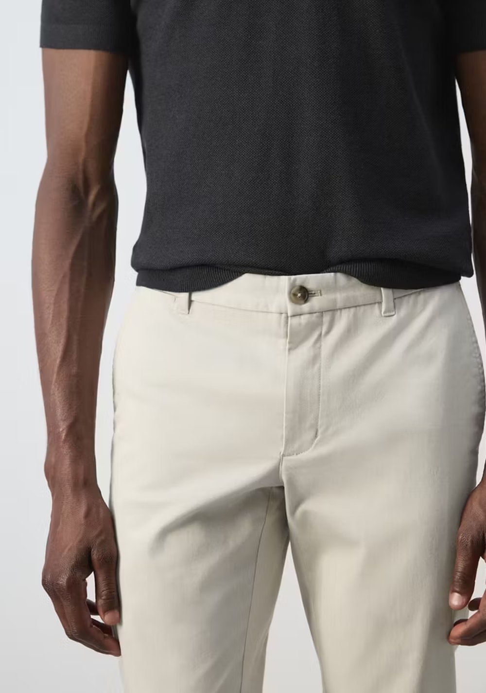 Pantalón Barna Slim Fit Chino Sarga Mango 4