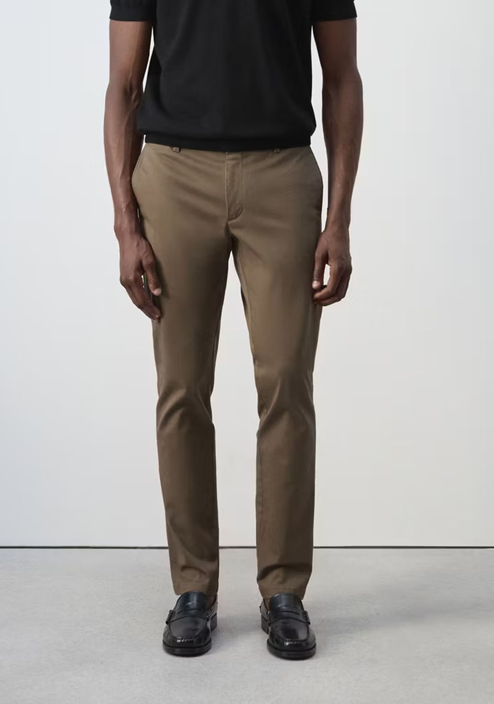 Pantalón Barna Slim Fit Chino Sarga Mango Imagen Principal