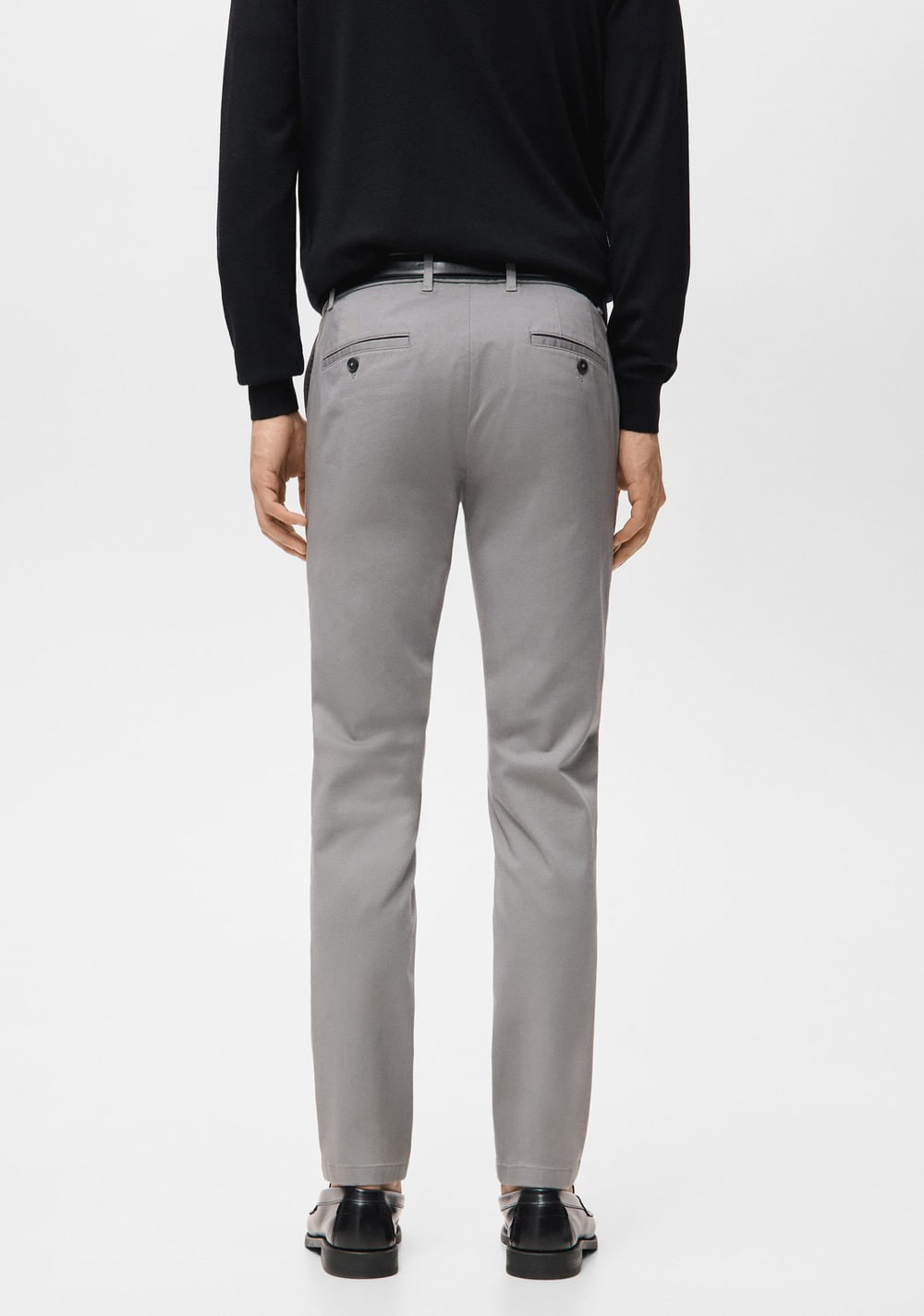 Pantalón Barna Super Slim Fit Chino Sarga Mango 3