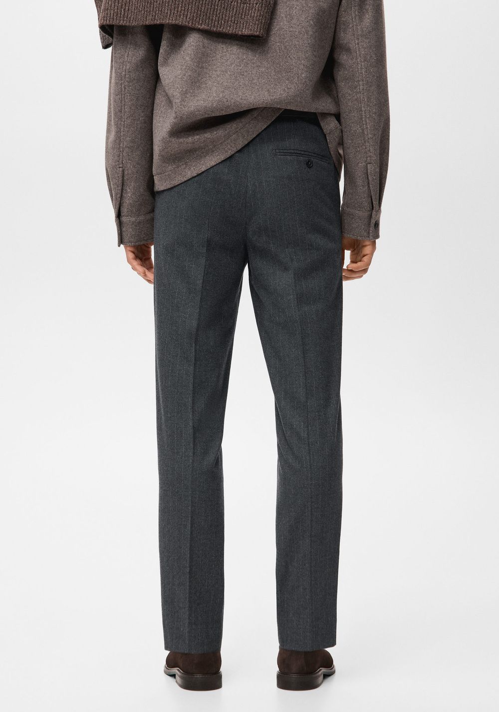 Pantalón Franela Slim Fit Mango 3
