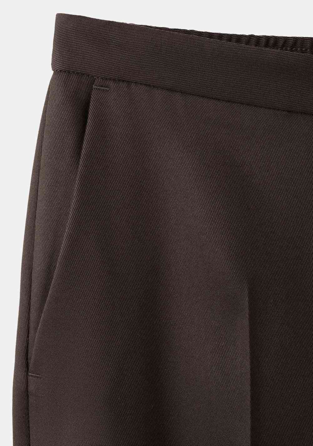 Pantalón Lyocell Tiro Alto Mango 10