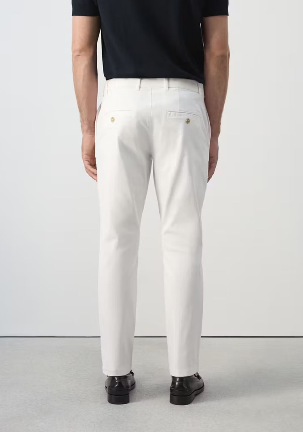 Pantalón Prato Chino Cropped Tappered Mango 3