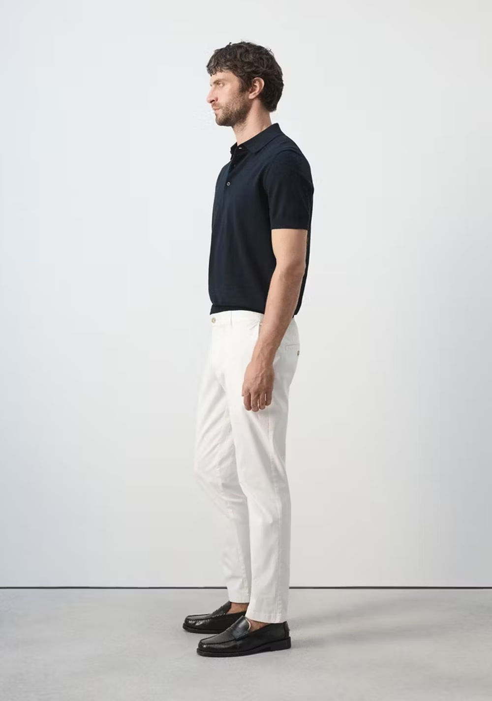 Pantalón Prato Chino Cropped Tappered Mango 5